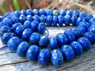 Lapis, Rondelles, Large