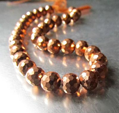 Pyrite, Copper, Round
