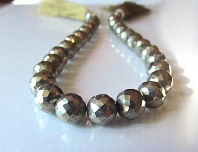 Pyrite, Natural, Round, Disco Ball