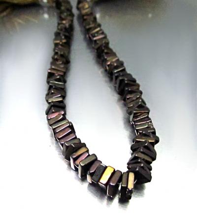 Pyrite, Bronze, Square, Smooth