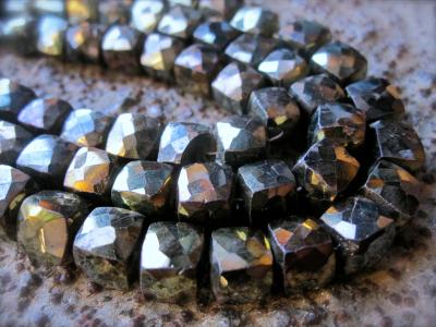 Pyrite, Bronze, Cube, LG