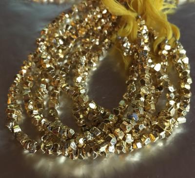 Pyrite, Gold, Nuggets, Sm, Faceted