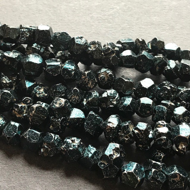 Pyrite, Blue, Organic 