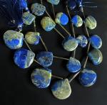 Lapis Lazuli, Heart, Extra Lg, Smooth