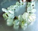 Prehnite, Moss, Pear, Larger