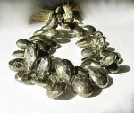 Pyrite, Natural, Pear, LG,
