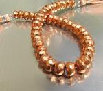 Pyrite, Copper, Rondelle