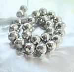 Pyrite, Silver, Round
