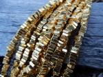 Pyrite, Gold Plated, Squares, Elvis